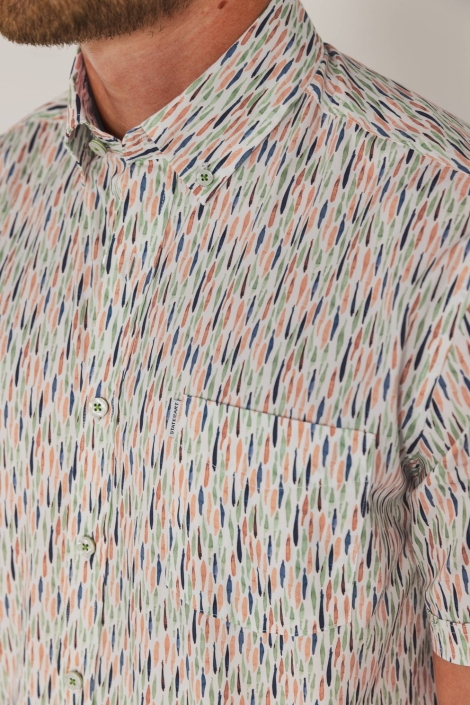 State of Art shirt ss print popli